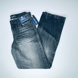 Cherokee Straight Black Denim Jeans New 12